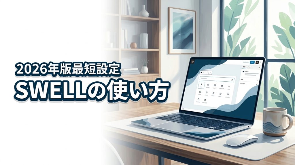 【SWELLの使い方】最短でプロ級サイトを作る！初期設定とカスタマイズ術を伝授