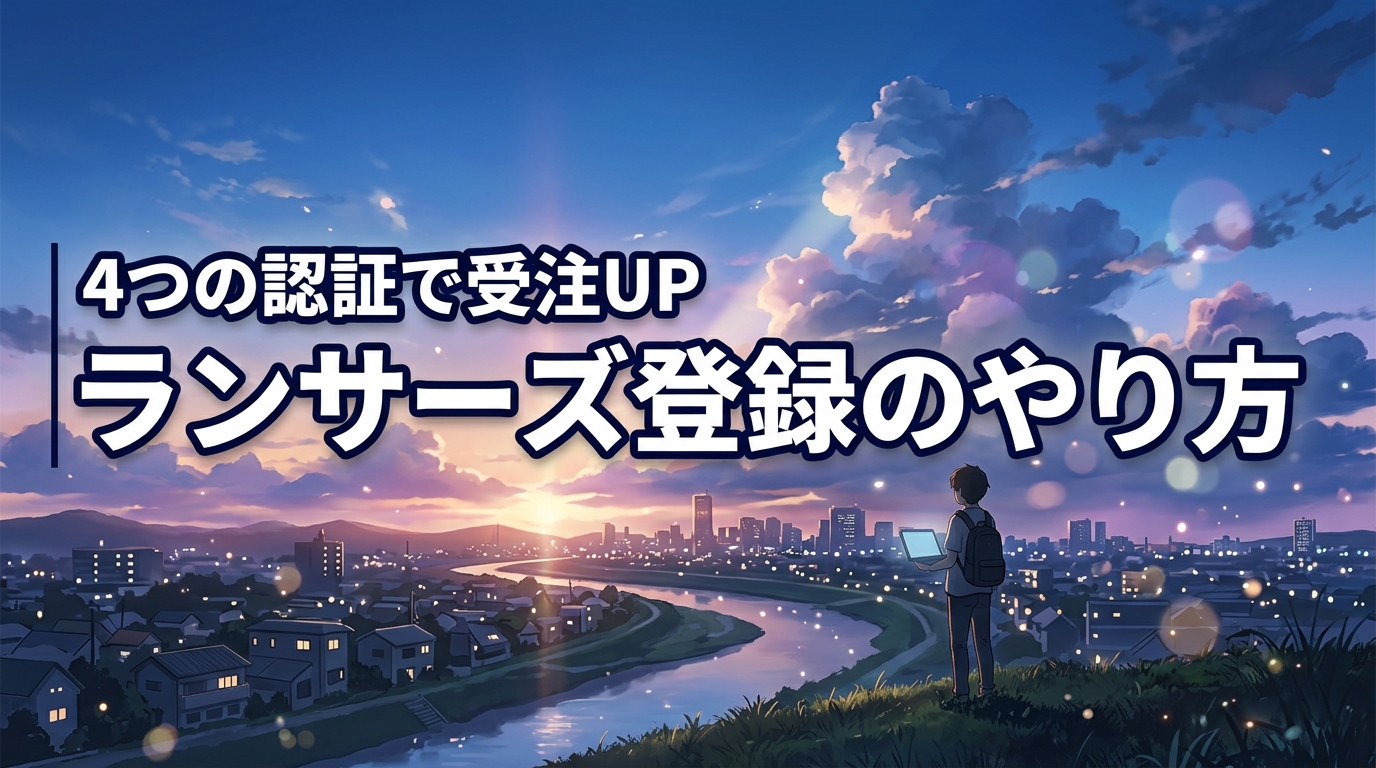 ランサーズの登録のやり方！受注を左右する4つの認証とプロフィールのコツ