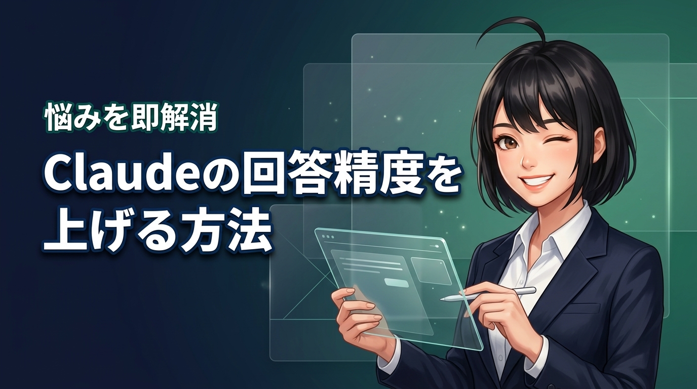 Claude プロンプトの精度が上がる作り方とは?回答が物足りない悩みを解消